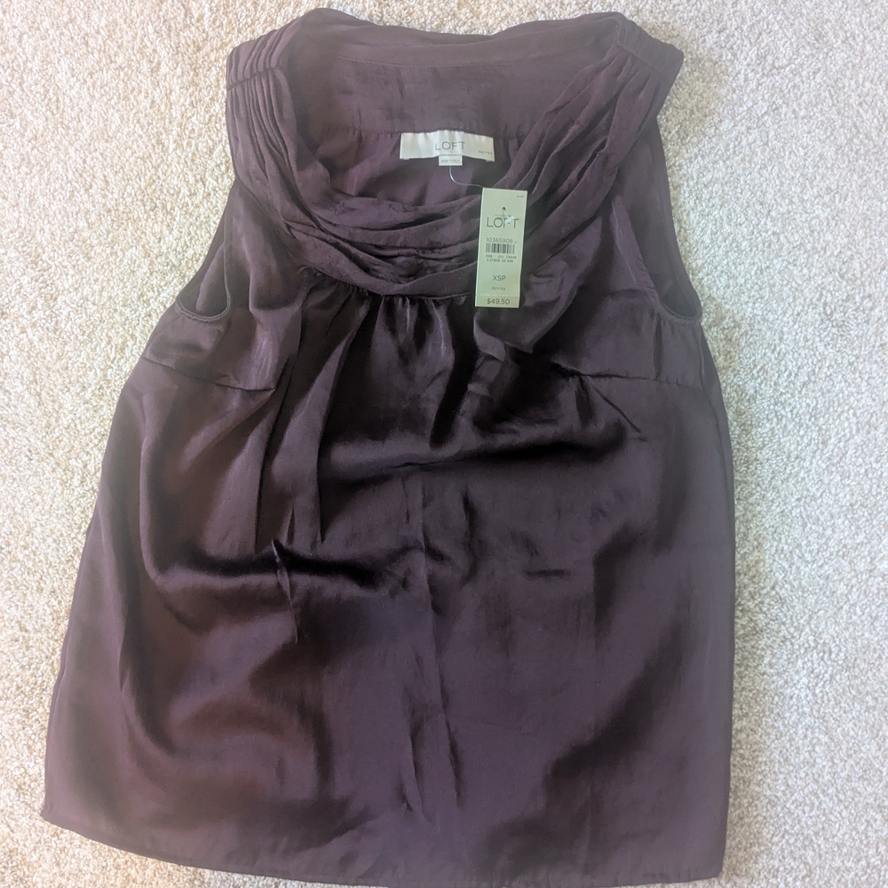 Purple Sleeveless Top